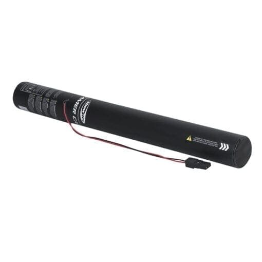 Showtec Elektrisch streamer kanon (50 cm) – geel Elektrische confetti-kanonnen J&H licht en geluid