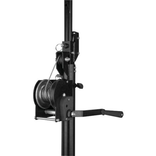Showtec Wind-Up statief SWL 50kg, 1,75 – 4,00 meter _Uit assortiment J&H licht en geluid 3