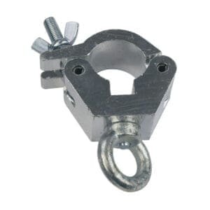 Doughty 50mm Half Coupler met een ophangoog, chroom, max. 340 kg Klemmen J&H licht en geluid