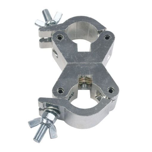 Doughty 50mm Swivel Coupler, chroom, max. 750 kg Klemmen J&H licht en geluid