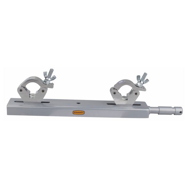 Doughty verticale Truss Adapter voor een laddertruss, chroom _Uit assortiment J&H licht en geluid Doughty verticale Truss Adapter voor een laddertruss, chroom _Uit assortiment J&H licht en geluid