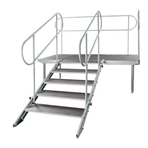 Showtec ProStage verstelbare podiumtrap _Uit assortiment J&H licht en geluid 3