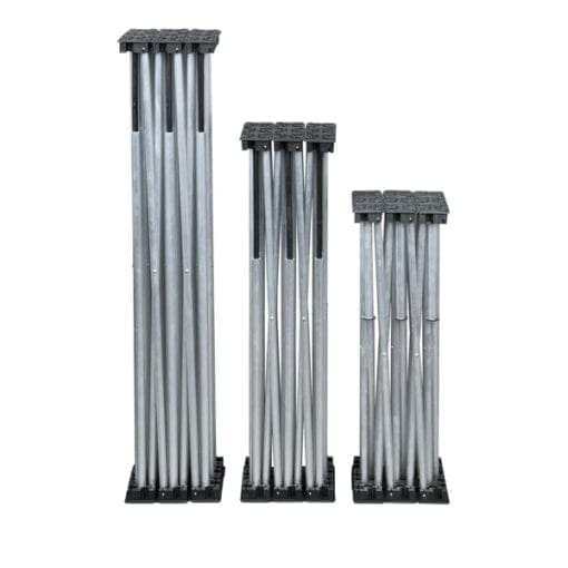 Showtec 1x1m Mammoth legs – Poten voor een Mammoth Stage podiumdeel (40 cm) Podium accessoires J&H licht en geluid