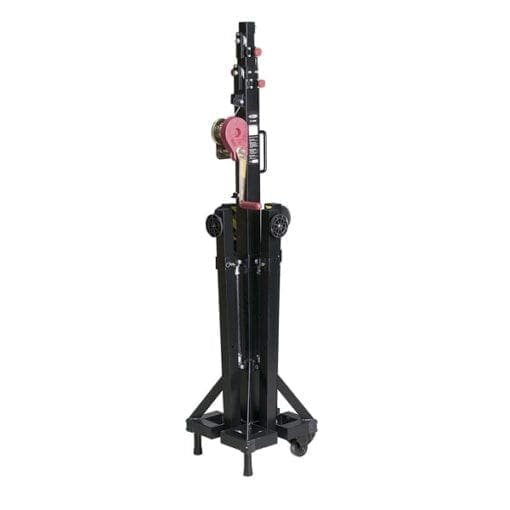 Showtec LT-150/5 Wind-Up Statief BGV-C1, 1,75 – 5,30 meter, max. 150 kg _Uit assortiment J&H licht en geluid 2
