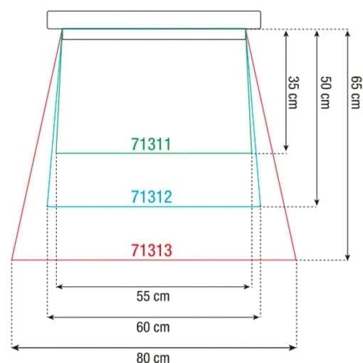 Showtec Kegelvormige hoes voor de RainCover (65 cm) Podium accessoires J&H licht en geluid 3