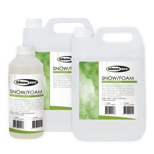 Showtec sneeuw- / schuim vloeistof 5 liter (kant-en-klaar) Geen categorie J&H licht en geluid 2