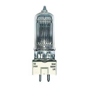 GE M40 lamp, 240V/500W, GY9.5 fitting Geen categorie J&H licht en geluid