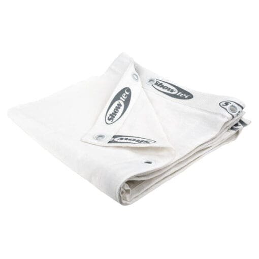 Showtec Vierkant doek wit, 3,4 x 3,4 meter Backdrops J&H licht en geluid