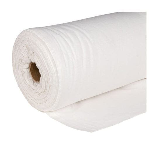 Showtec Decoratief flanel, wit (1,3 x 60 meter) Backdrops J&H licht en geluid