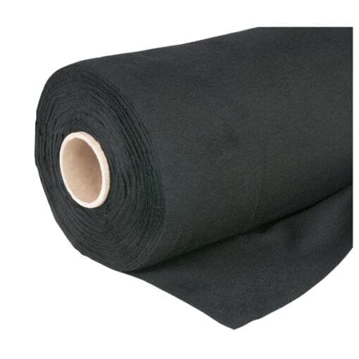 Showtec Decoratief flanel, zwart (1,3 x 60 meter) Backdrops J&H licht en geluid