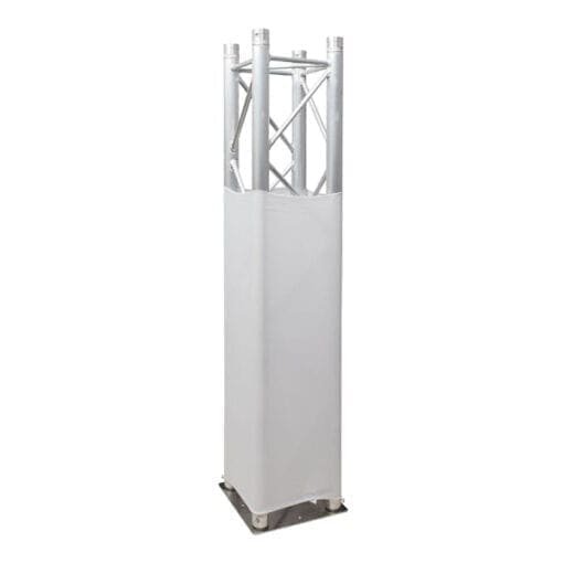 Showtec Truss Stretch Cover – wit (30 meter op rol) Deco doeken J&H licht en geluid 3