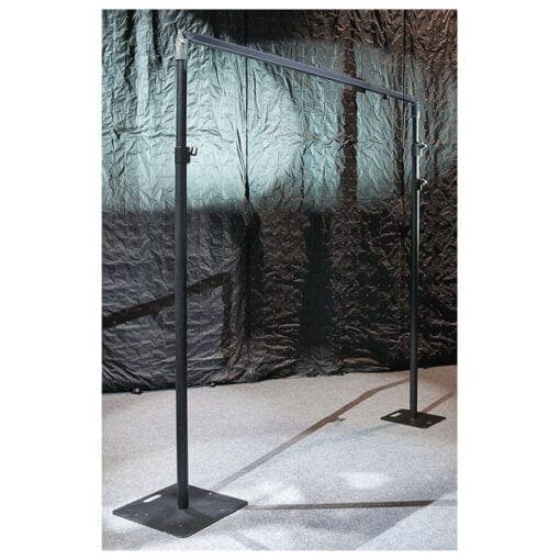 Showtec Baseplate pin voor het Pipes & Drapes systeem, 200 mm Pipe & Drape J&H licht en geluid 3