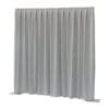 Showtec Gordijn voor het Pipes & Drapes systeem, lichtgrijs, 300 x 300 cm, 260 g/m2 Pipe & Drape J&H licht en geluid 4