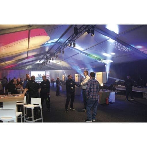 Showtec Voile CS Curtain Pipe & Drape J&H licht en geluid 2