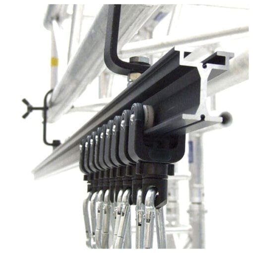 Showtec Eurotrack Gordijnrail recht, 200 cm Eurotrack J&H licht en geluid 3