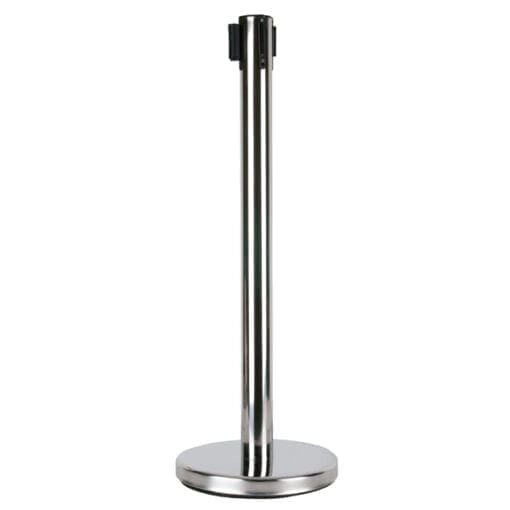 Showtec 2m Adjustable Crowd Barrier (zilverkleurige uitvoering) Crowd control J&H licht en geluid