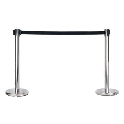 Showtec 2m Adjustable Crowd Barrier (zilverkleurige uitvoering) Crowd control J&H licht en geluid 2