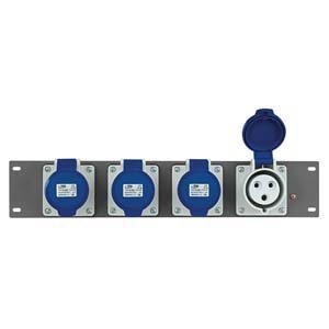 Showtec PDP-3242 19 inch paneel met 4 3-pins CEE 32A aansluitingen _Uit assortiment J&H licht en geluid 4 Showtec PDP-3242 19 inch paneel met 4 3-pins CEE 32A aansluitingen _Uit assortiment J&H licht en geluid 4