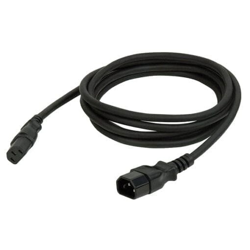 Showtec IEC verlengkabel, 3 meter Kabels en aansluitingen J&H licht en geluid
