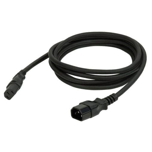 Showtec IEC verlengkabel, 6 meter Kabels en aansluitingen J&H licht en geluid