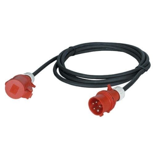 Showtec CEE 16A verlengkabel 5 x 2,5mm2, 5 meter Kabels en aansluitingen J&H licht en geluid