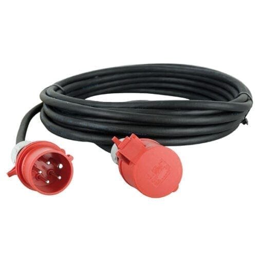 Showtec CEE 16A verlengkabel 5 x 2,5mm2, 10 meter Kabels en aansluitingen J&H licht en geluid