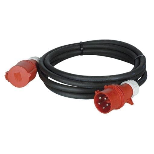 Showtec CEE 32A verlengkabel 5 x 6mm2, 5 meter Kabels en aansluitingen J&H licht en geluid
