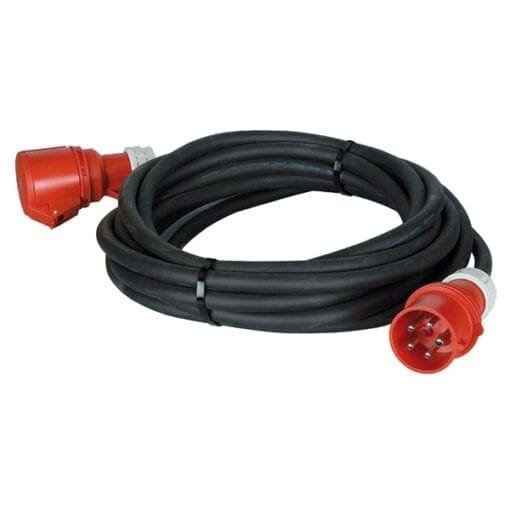 Showtec CEE 32A verlengkabel 5 x 6mm2, 10 meter Kabels en aansluitingen J&H licht en geluid