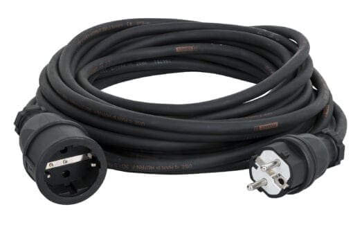 Showtec Schuko verlengkabel 3×1,5mm2, 20 meter Kabels en aansluitingen J&H licht en geluid