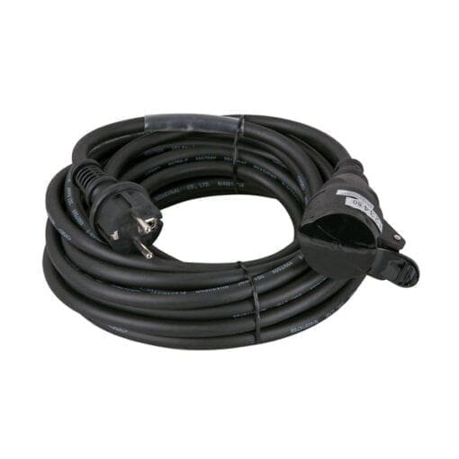 Showtec Schuko verlengkabel 5 meter, 3 x 1,5mm2 Kabels en aansluitingen J&H licht en geluid