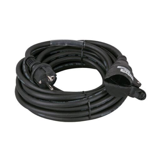 Showtec Schuko verlengkabel 10 meter, 3 x 1,5mm2 Kabels en aansluitingen J&H licht en geluid