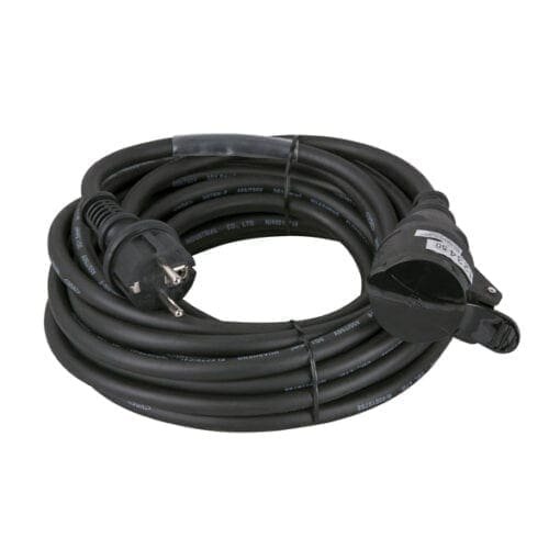Showtec Schuko verlengkabel 10 meter, 3 x 2,5mm2 Kabels en aansluitingen J&H licht en geluid