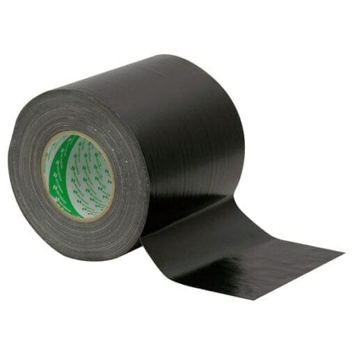 Nichiban Gaffa Tape, 150mm, 50 meter, Zwart Podium accessoires J&H licht en geluid
