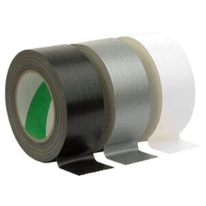 Nichiban Gaffa Tape, 50mm, 25 meter, Zwart Podium accessoires J&H licht en geluid