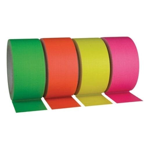 Showtec Gaffa Tape Neon, 25m x 50mm, Groen Podium accessoires J&H licht en geluid 3
