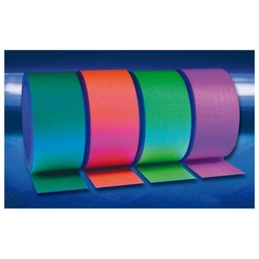 Showtec Gaffa Tape Neon, 25m x 50mm, Groen Podium accessoires J&H licht en geluid 4