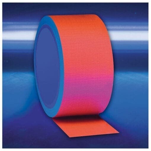 Showtec Gaffa Tape Neon, 25m x 50mm, Oranje Podium accessoires J&H licht en geluid 2