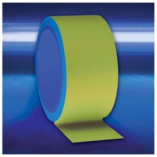 Showtec Gaffa Tape Neon, 25m x 50mm, Geel Podium accessoires J&H licht en geluid 2