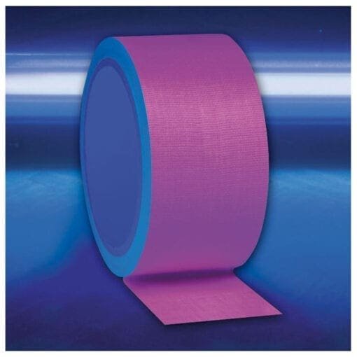 Showtec Gaffa Tape Neon, 25m x 50mm, Roze Podium accessoires J&H licht en geluid 2