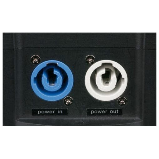 Showtec PowerBOX 3 – 3-weg Schuko verdeelblok met een draadloze DMX ontvanger Kabels en aansluitingen J&H licht en geluid 5