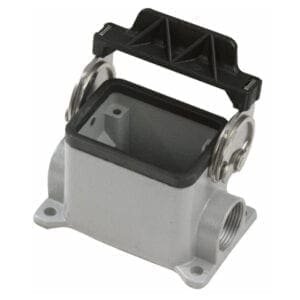 Ilme Chassis met bodem voor een 6-pins insert, grijs Aansluitingen en connectoren J&H licht en geluid
