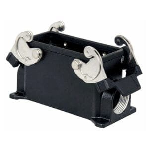 Ilme PG-21 Chassis met bodem voor een 16- of 72-pins insert, zwart Aansluitingen en connectoren J&H licht en geluid