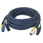 DAP 4-polige XLR kabel met Neutrik connectoren, 10 meter Kabels en aansluitingen J&H licht en geluid 4