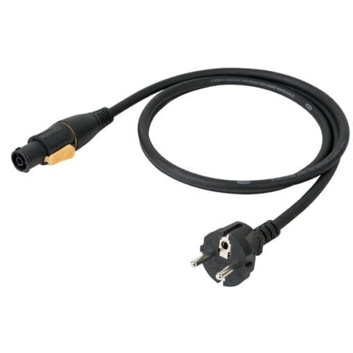 Showtec powercable pro power true to schuko Kabels en aansluitingen J&H licht en geluid