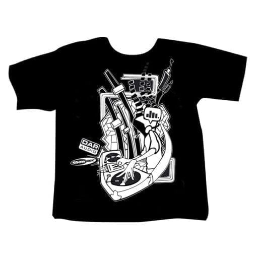 DAP Audio/Showtec T-shirt M _Uit assortiment J&H licht en geluid