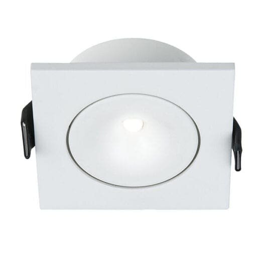 Artecta Fortaleza SQ WW Turn – LED plafondspotje met een 3W warm witte LED Recessed_02 J&H licht en geluid 4