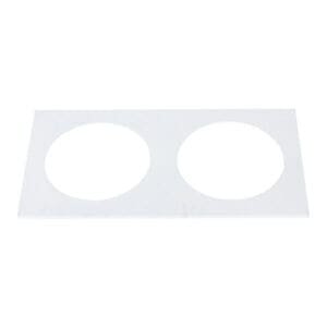 Artecta Jales-SQ 2 – Frame voor 2 inbouw LED plafondspots Recessed_02 J&H licht en geluid