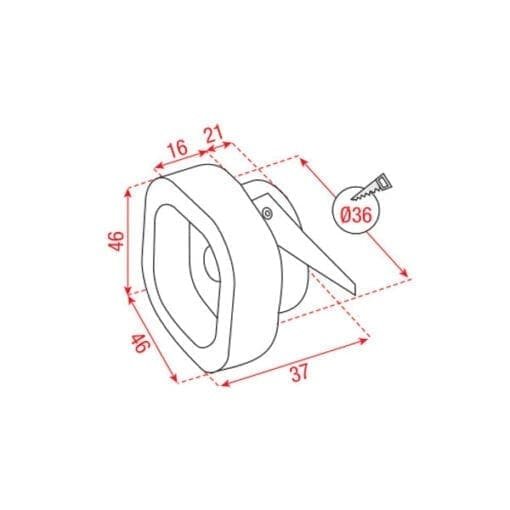 Artecta Orly-25R WW – Inbouw LED plafondspot (2,1 Watt) _Uit assortiment J&H licht en geluid 2