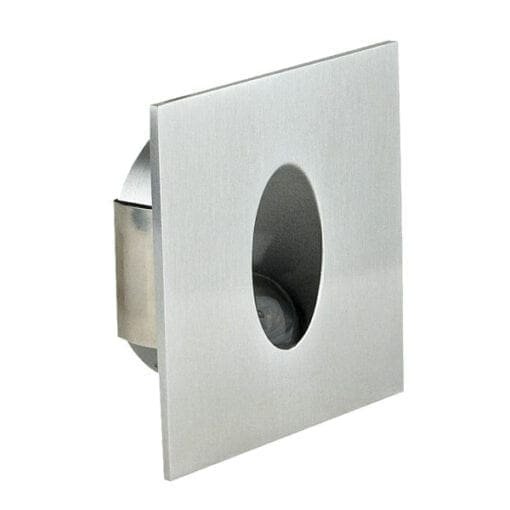 Artecta Oslo-SQ LED WW – Inbouw LED muurspotje met een 1W warm witte LED Recessed J&H licht en geluid 3