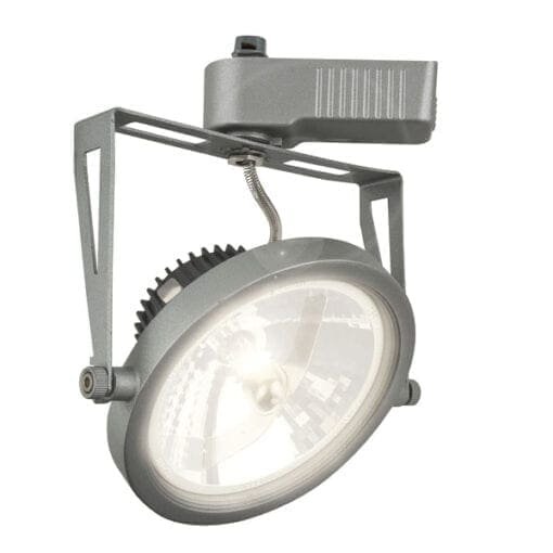 Artecta Barcelona-S – Plafondspotje met een 1-fase track adapter, zilvergrijs _Uit assortiment J&H licht en geluid 4